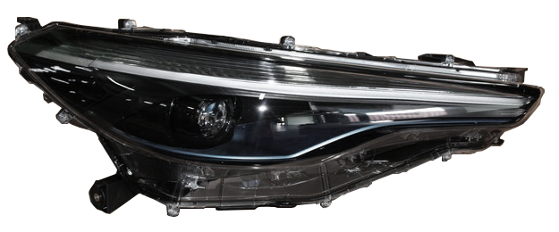HEAD LAMP LHD HYBRID W/LED & PROJECTOR W/BLUE TRIM RH